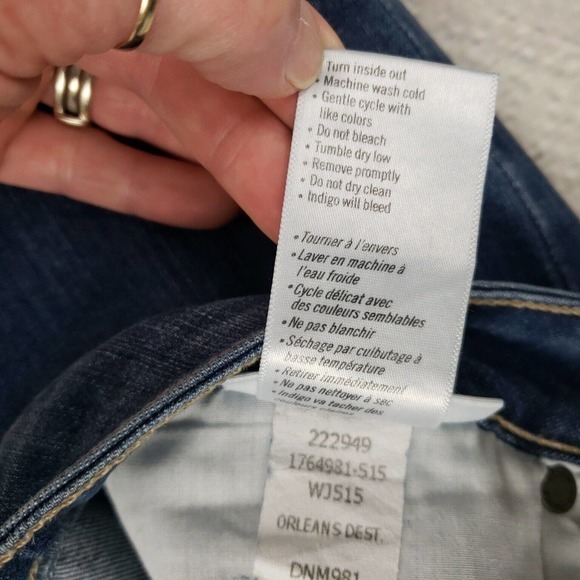 Paige Jeans Verdugo Ankle Dedee Destructed Skinny Stretch Tag Size 31 - Picture 13 of 14